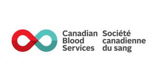 Canadian Blood Services logo - bilingual version