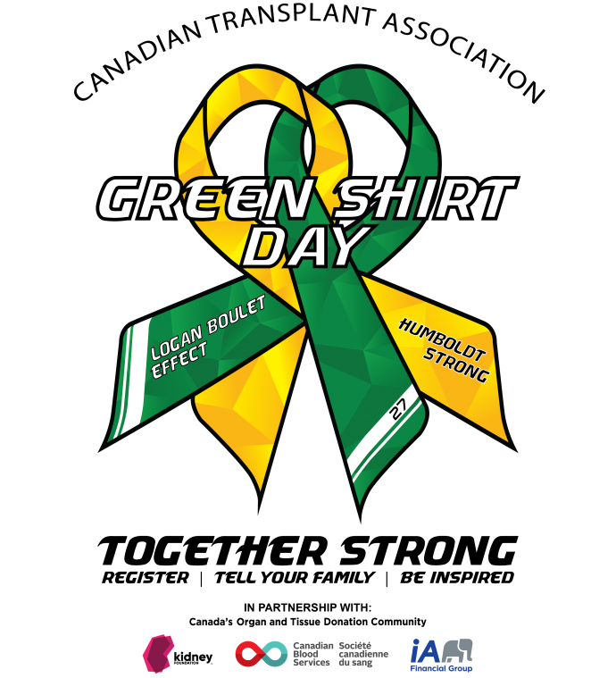 green shirt day logo 2022